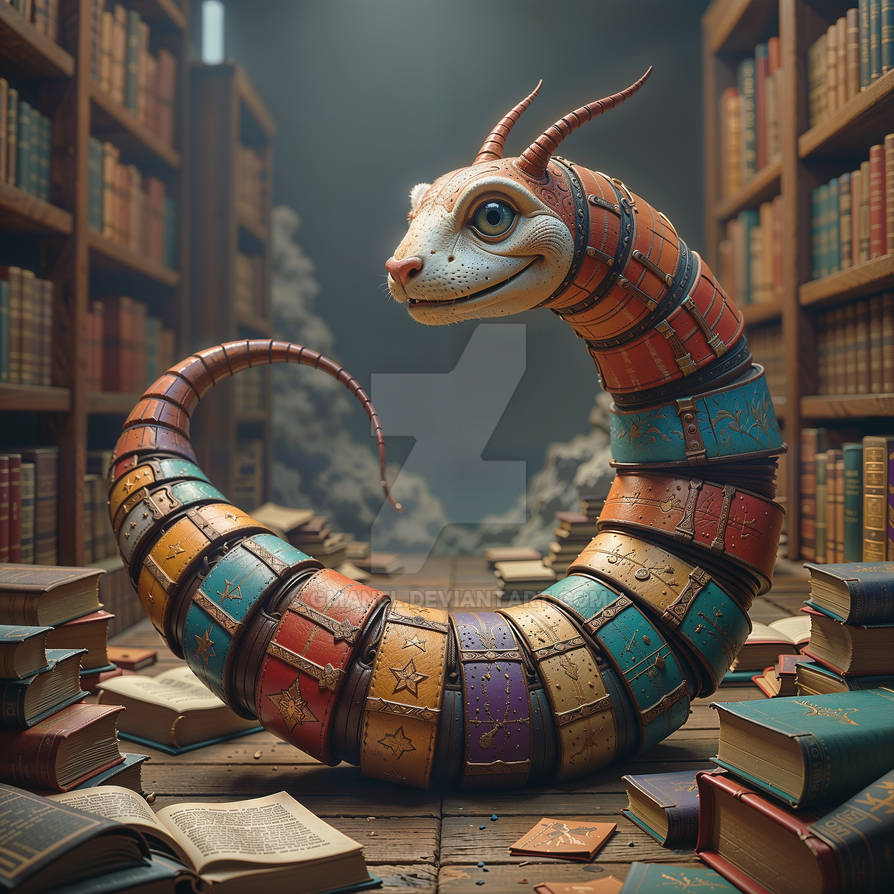bookworm by gmanel on DeviantArt