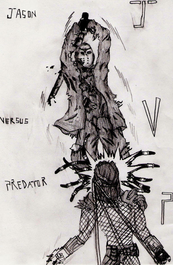 Jason VS Predator JVP by Kevindork on DeviantArt