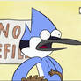 Mordecai gets a blow job from rigby