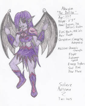Solace Artema: Akayim The Defiler