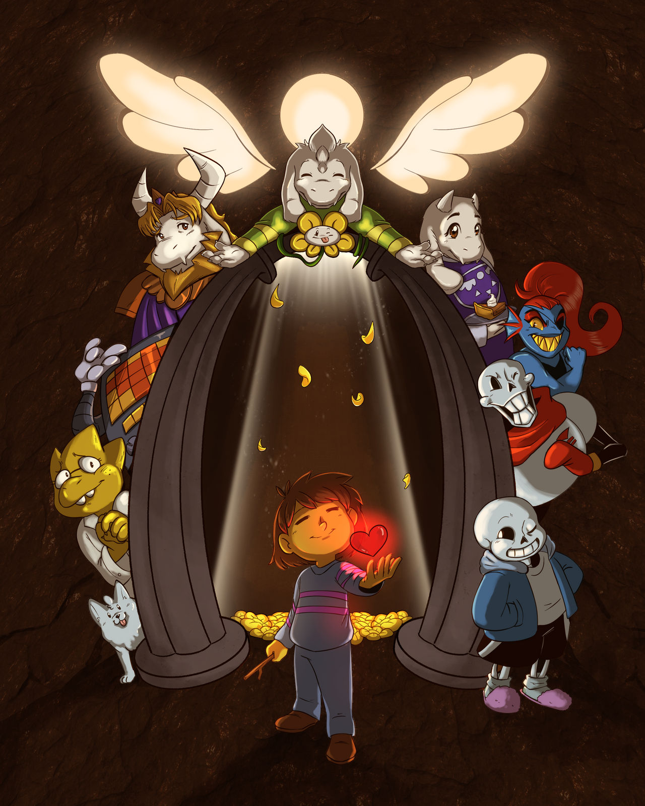 Undertale 7th Anniversary by brittninja on DeviantArt