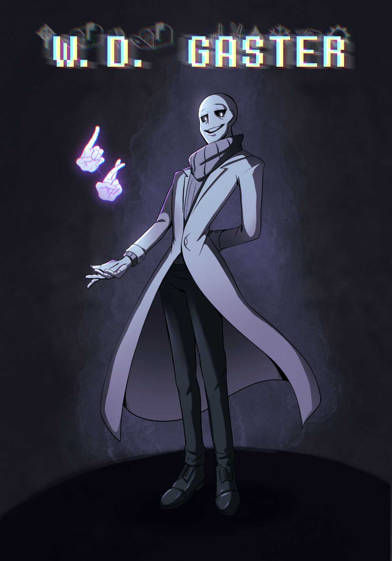 The Doctor - W.D. Gaster (THE FIRST HUMAN Design) by brittninja on ...