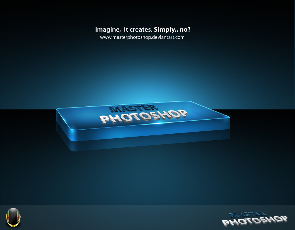 Master Photoshop 3D Logotype