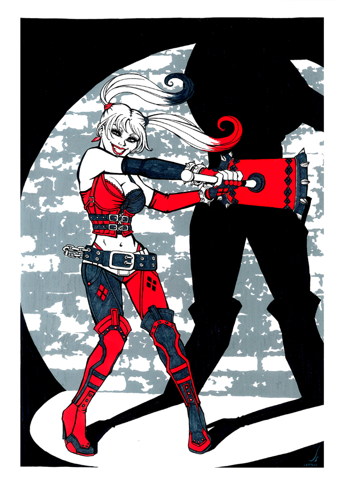 Clown Princess of Crime by Ponsho on DeviantArt