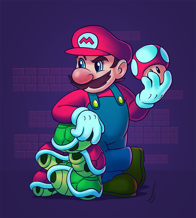 Pooha Mario Mario by Ponsho on DeviantArt
