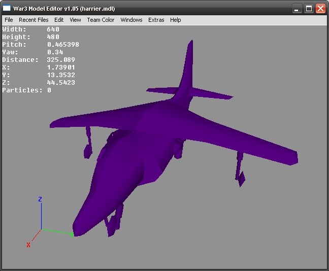 Harrier WIP