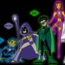 Teen Titans (2003) in different Lanterns