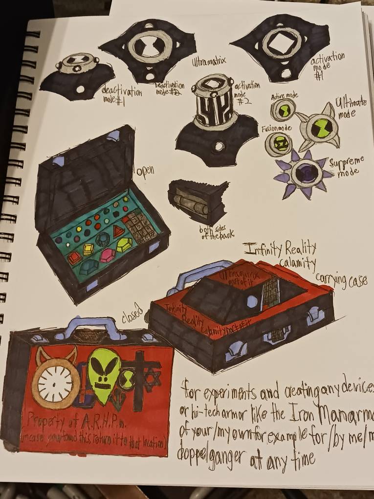 Infinity Reality Calamity carrying case by RipHunterParadox on DeviantArt