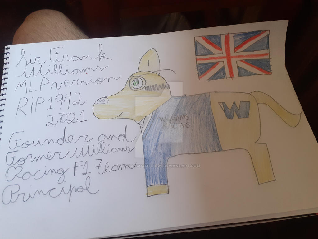 RIP Sir Frank Williams MLP Version by Super-Coyote1804 on DeviantArt