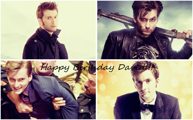 Happy Birthday David Tennant