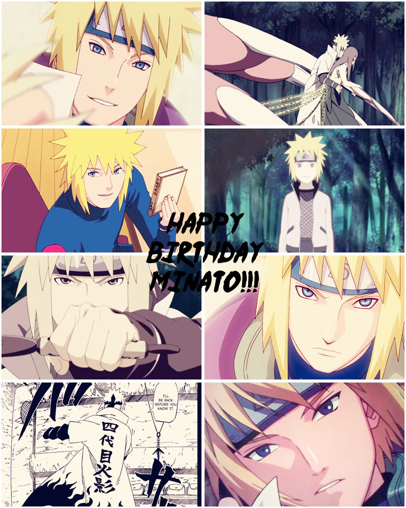 Happy Birthday Minato Namikaze!!!