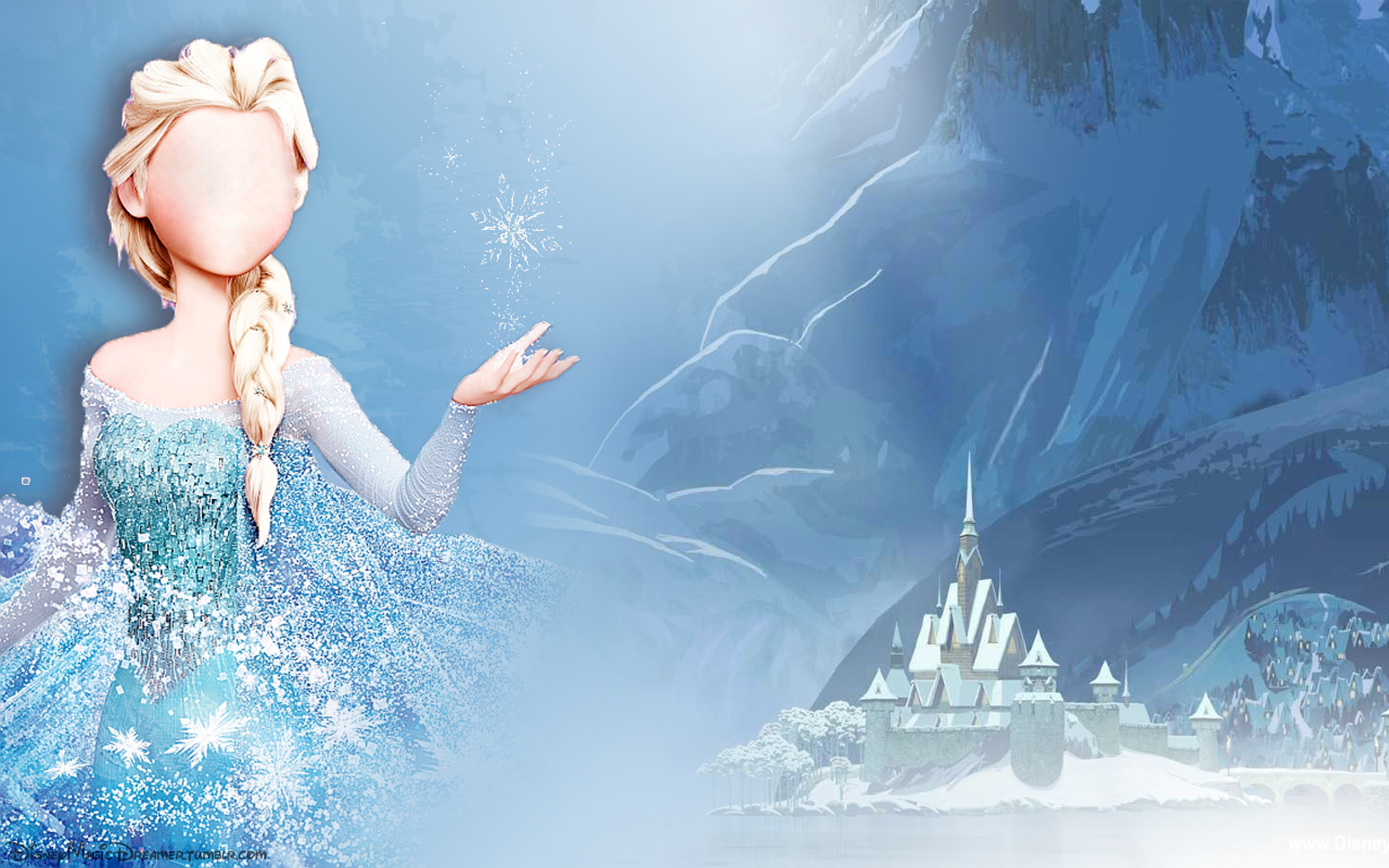 Elsa Face Less Sticker Faceless Queen Elsa by Gunner660 on DeviantArt