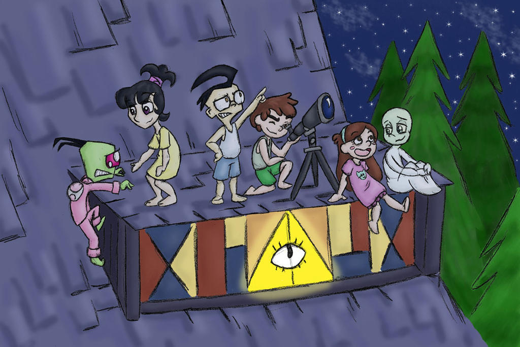 Crossover Kids :Star Gazing - Colored