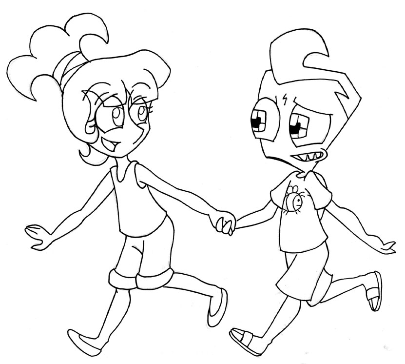 Crossover Kids: Follow Me - Lydia and Zim