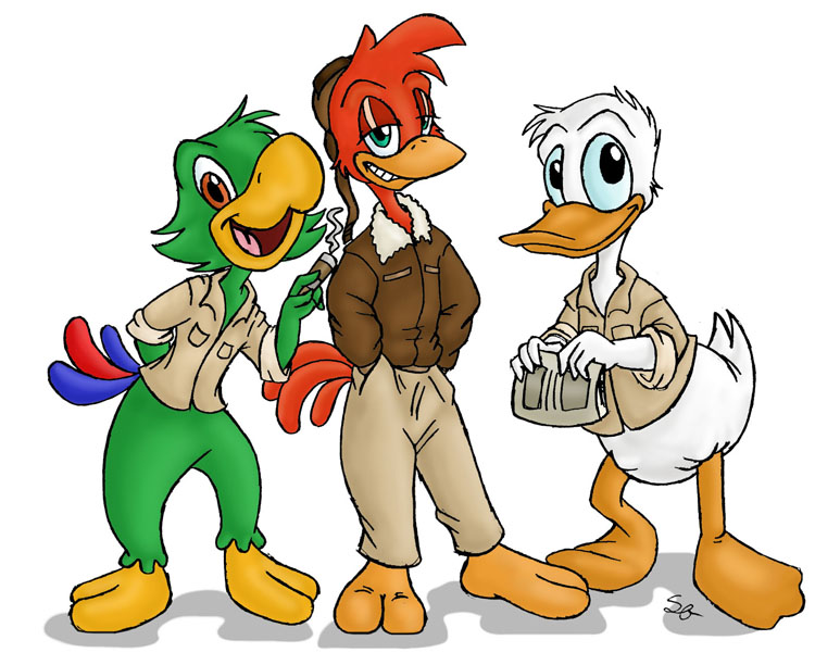 Caballeros on Duty Colored