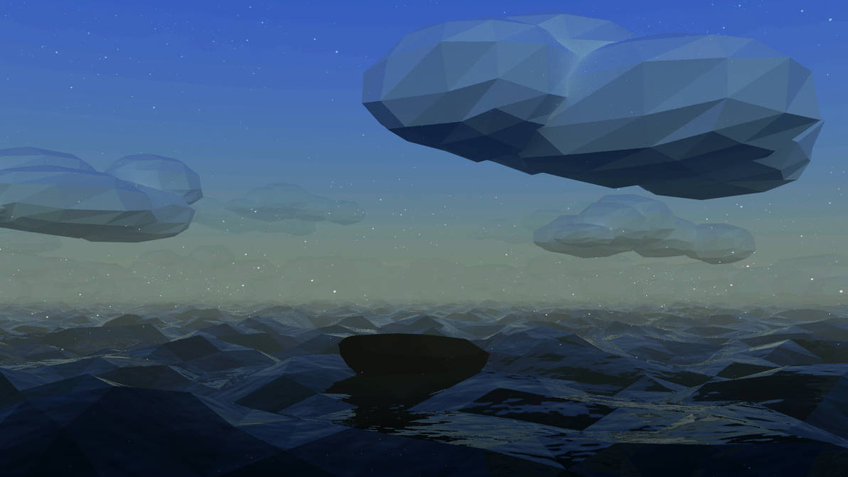 Low Poly Night Low Poly Night by NikolaUgarkovic203 on DeviantArt