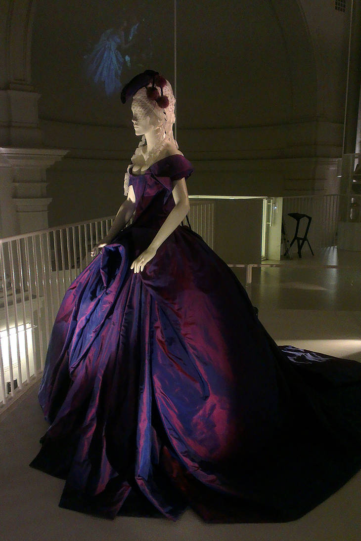dita von teese purple wedding dress Why This Wild Wedding Is One of My Favorite Vogue Shoots