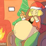Christmas belly