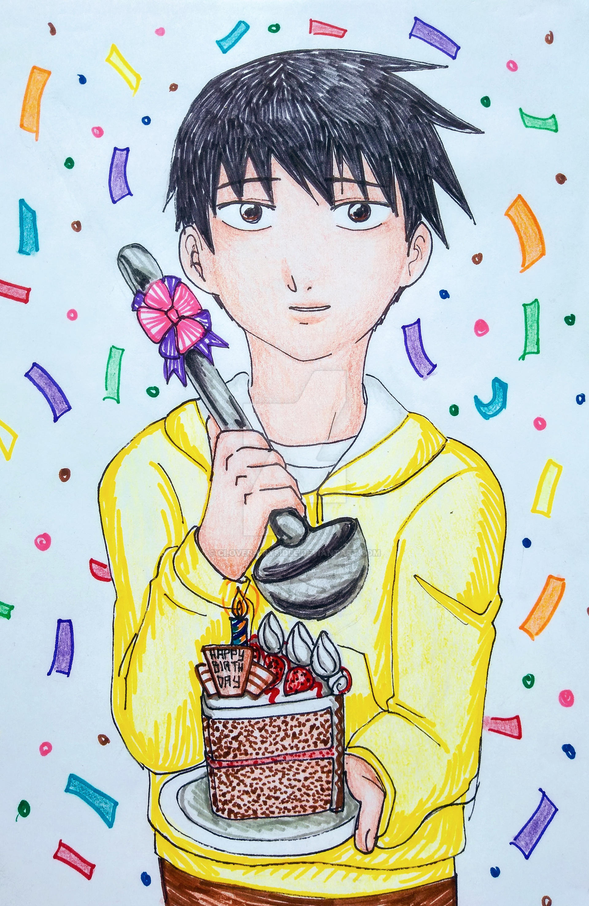Happy Birthday, Ritsu 🎉 (via Mob Psycho 100 III)