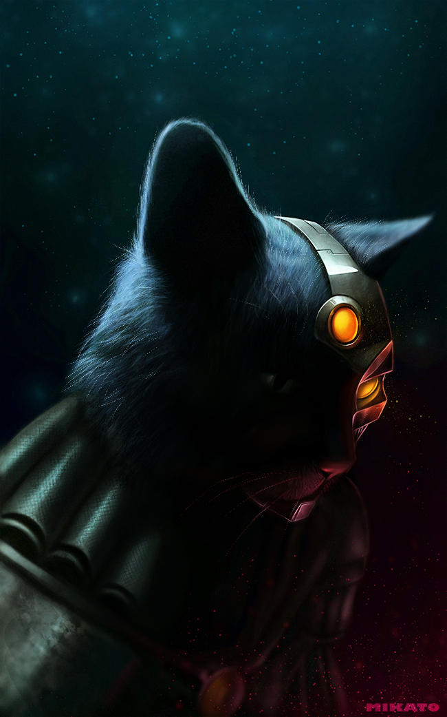 Cyper Kat Cyber Cat by NaionMikato on DeviantArt