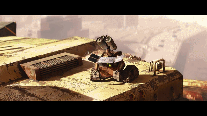 Wall-E Recharges Gif by Cosmic-Flux on DeviantArt