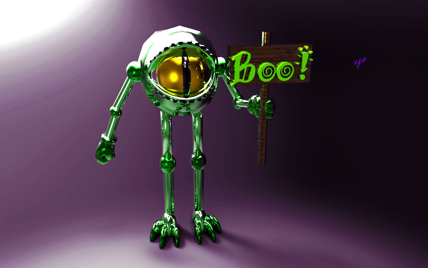 Boo! by Cosmic-Flux on DeviantArt