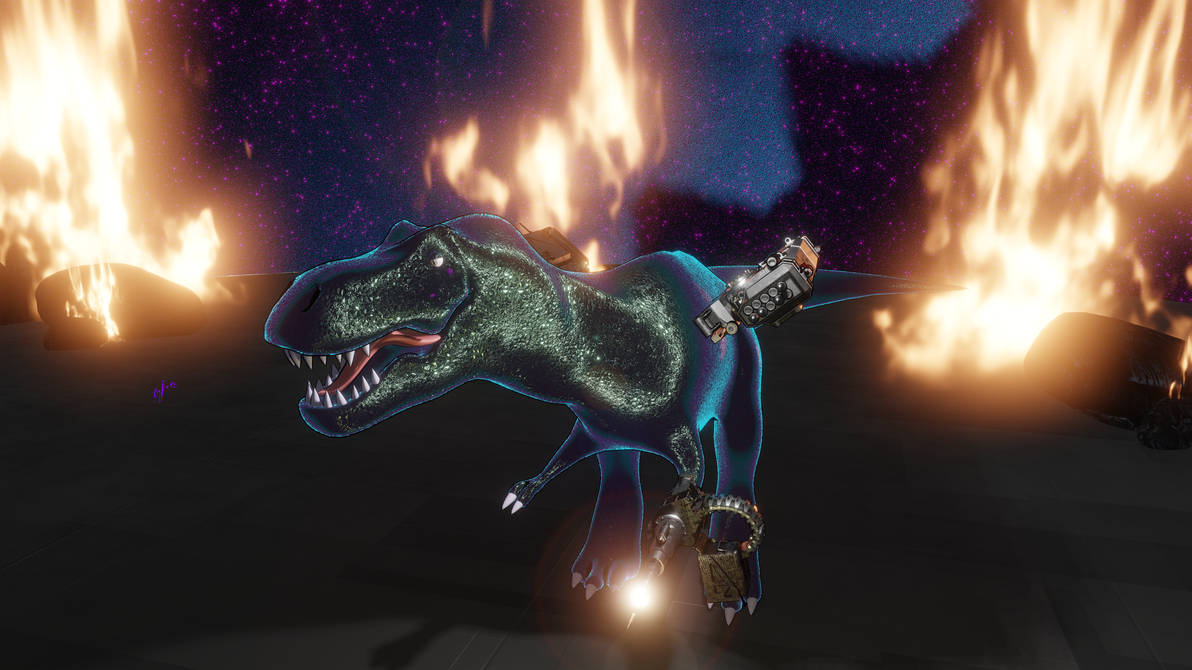 Tigerosaurus Rampage Tyrannosaurus Rampage by Cosmic-Flux on DeviantArt