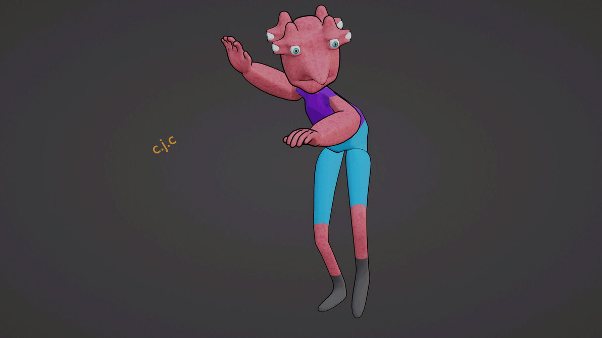 Alien Monster Animation by Cosmic-Flux on DeviantArt