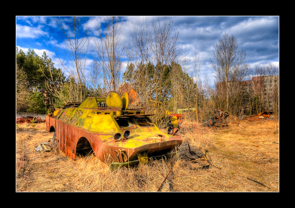 Tank at the Militia Station