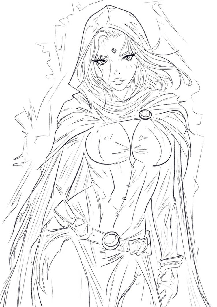 Raven Dc Vector DC Raven by elionangel on DeviantArt
