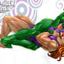 She-Hulk vs Caitlin Fairchild 1