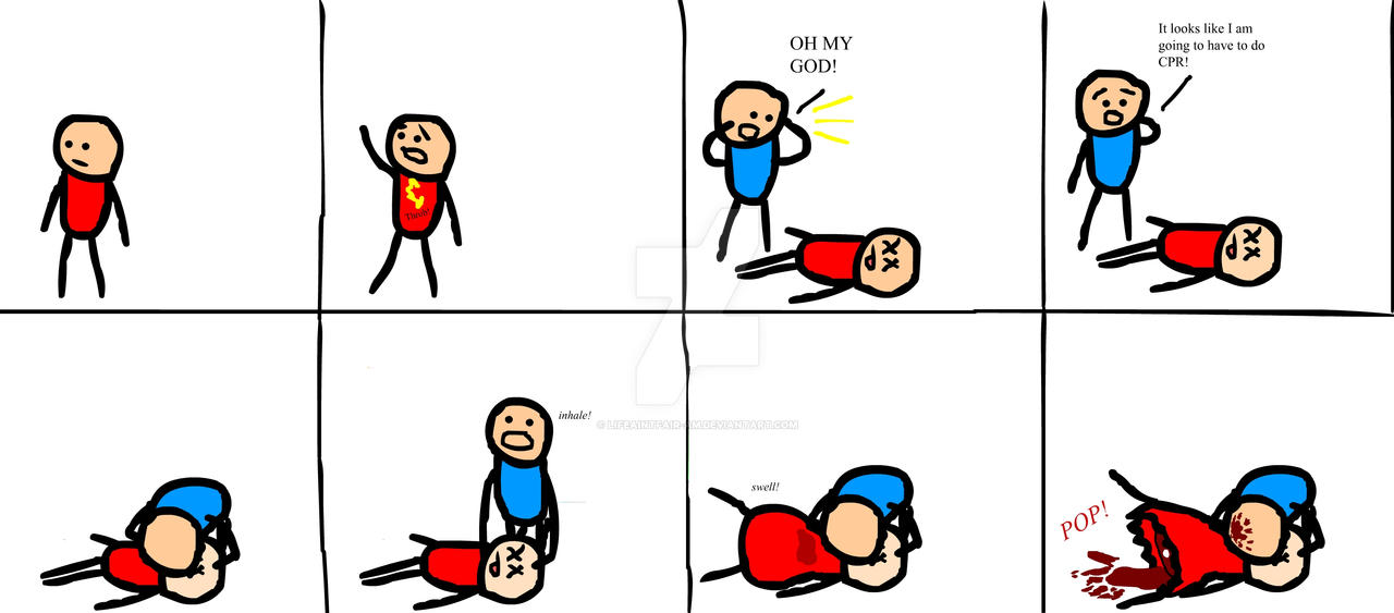 Cpr Meme Raccon CPR Gone Wrong by lifeaintfair-am on DeviantArt