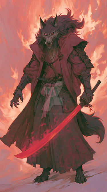 Infernal Wolves Modern Flamekeeper by TsukiToBara on DeviantArt
