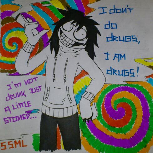 JEFF THE KILLER ON DRUGS