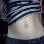 navel piercing