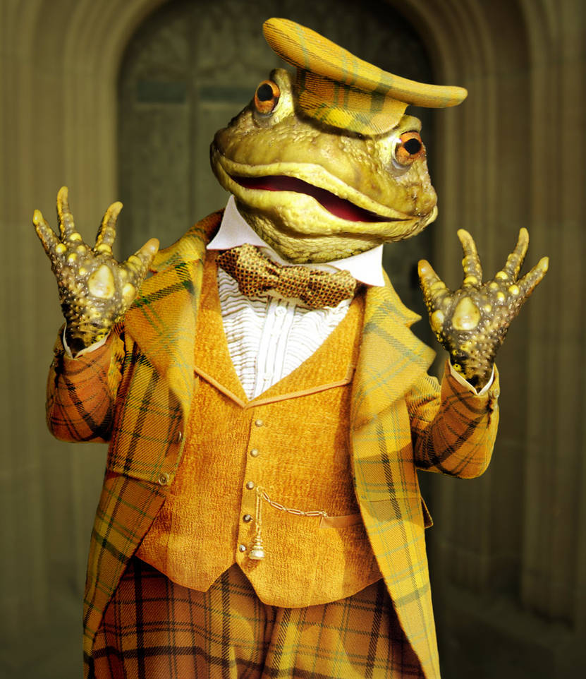 Mr. Toad by ravenscar45 on DeviantArt