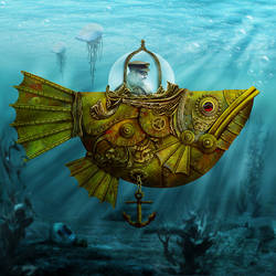 Steampunk Submersible