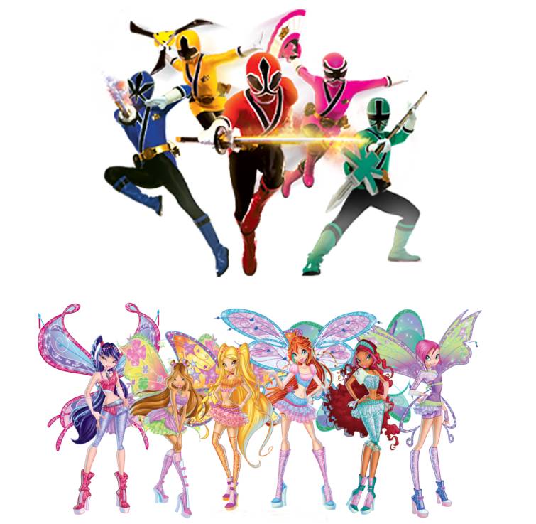 Winx Rangers Power rangers samurai and Winx club crossover by superprime635472 on ...
