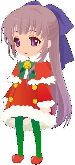 Isabel in Christmas Outfit