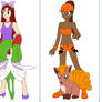 Drawn Together Girls as Pokemon Trainers