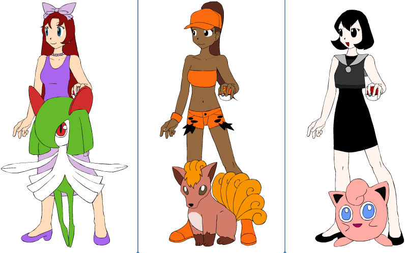 Drawn Together Girls As Pokemon Trainers By Tara012 On Deviantart Drawn Together Girls As Pokemon Trainers By Tara012 On Deviantart