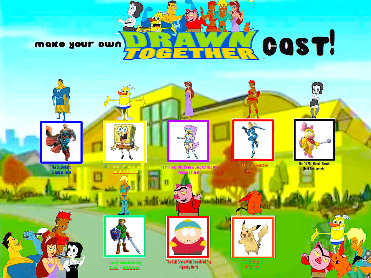 Drawn Together Names My Drawn Together Cast Meme by Tara012 on DeviantArt