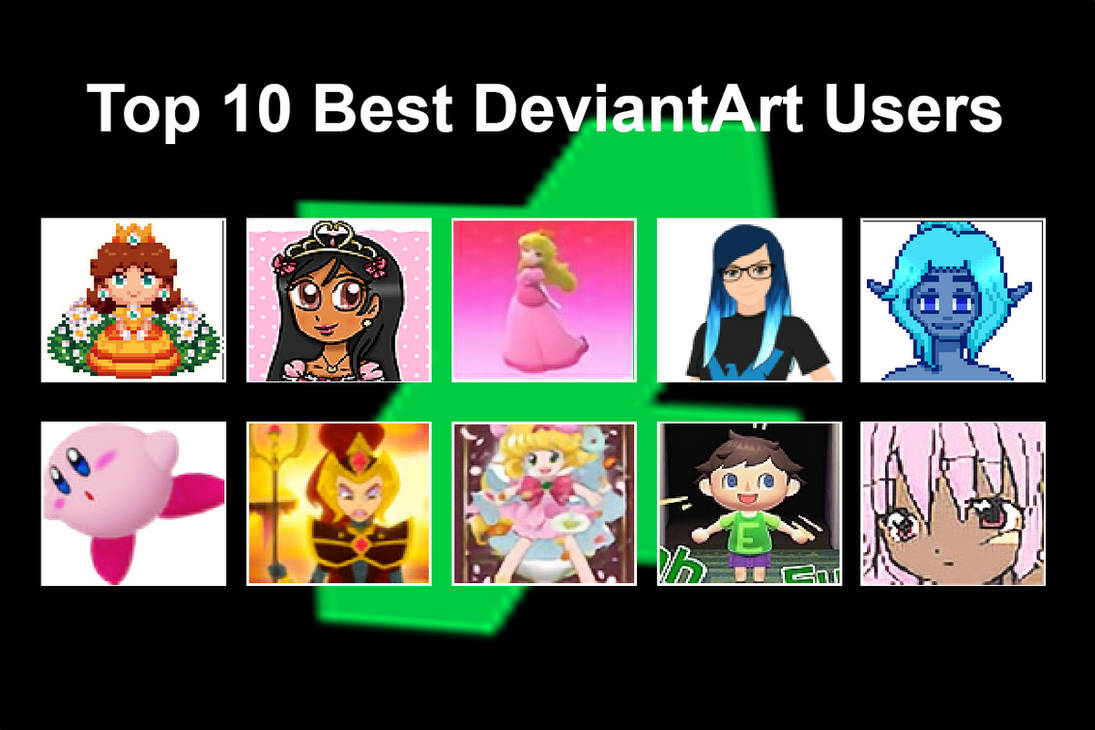My Top 10 Best Deviantart Users by Tara012 on DeviantArt