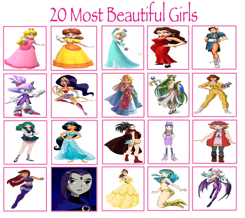 Most Female Deviantart My Top 20 Most Beautiful Girls by Tara012 on DeviantArt