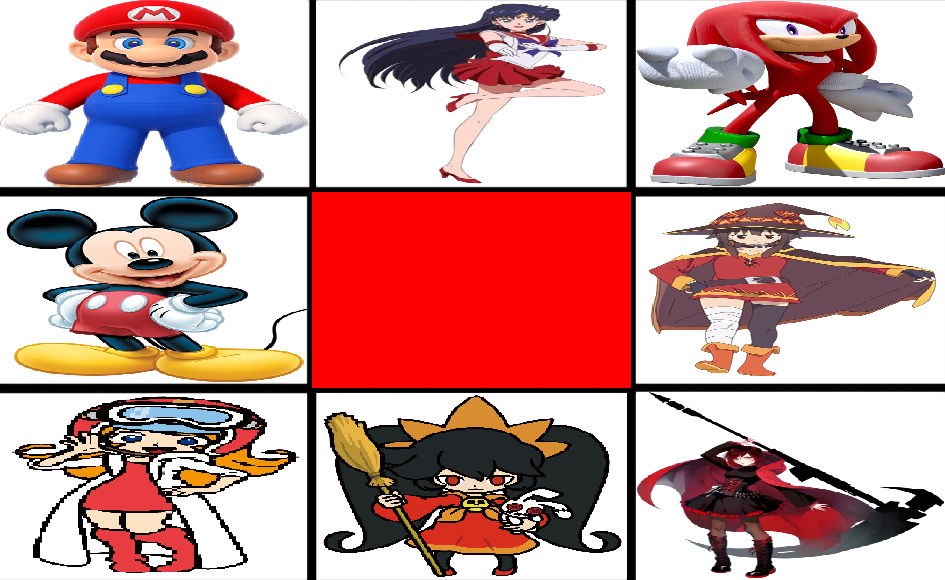 Red Deviantart Fandom My Favorite Red Characters by Tara012 on DeviantArt
