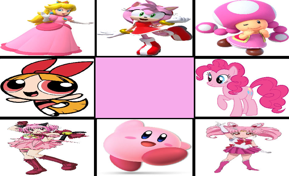 Pink Deviantart My Favorite Pink Characters by Tara012 on DeviantArt