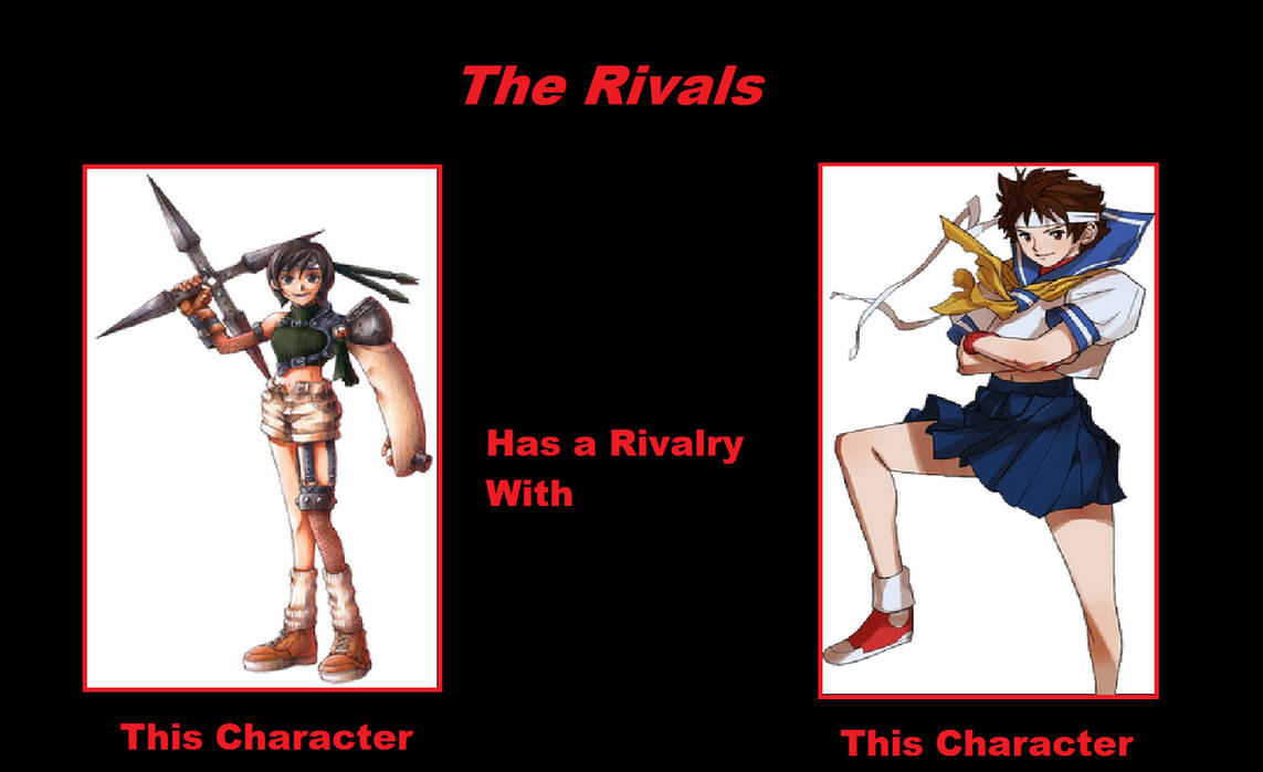 2 Rivals Meme Rivals Meme (Yuffie and Sakura) by Tara012 on DeviantArt