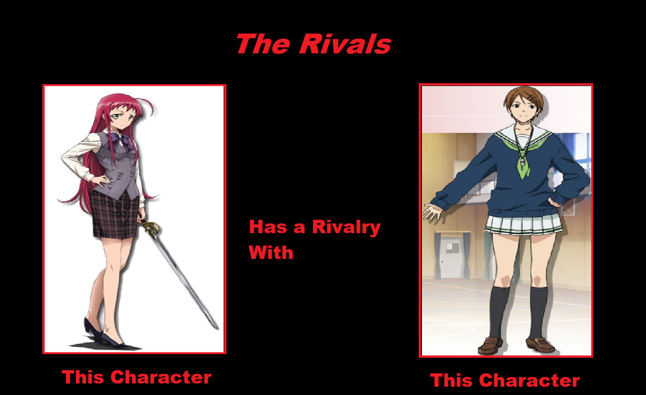 2 Rivals Meme Rivals Meme (Emi and Riko) by Tara012 on DeviantArt