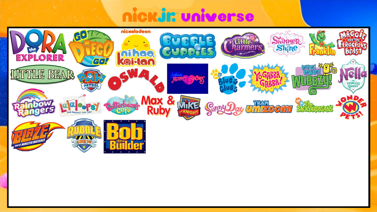 My Own Nick Jr Universe by Tara012 on DeviantArt