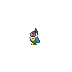 Game model of #441 Chatot from Pokmon X and Y